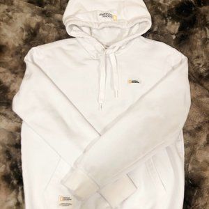 National Geographic White Hoodie